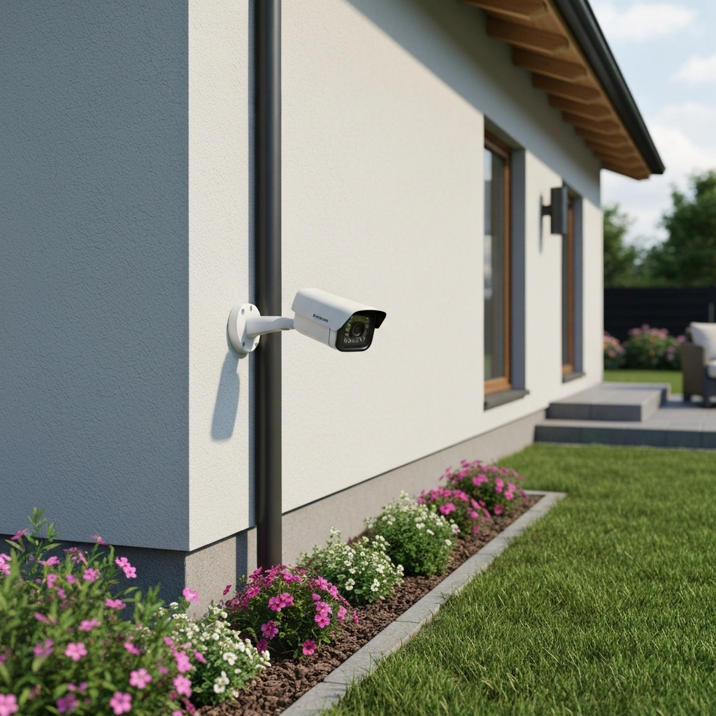 Professional surveillance camera installation